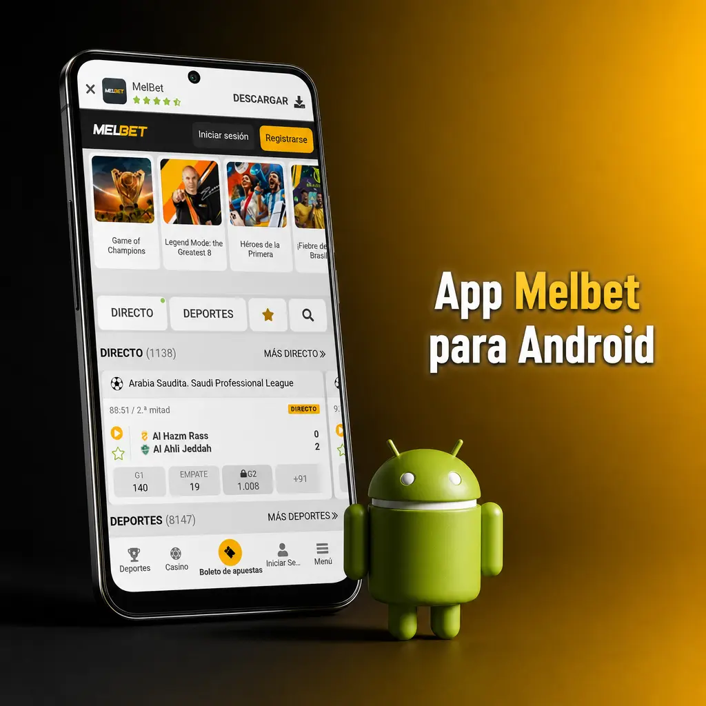 App Melbet para Android